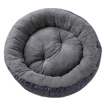 Dog Central Round Printed Dog Bed